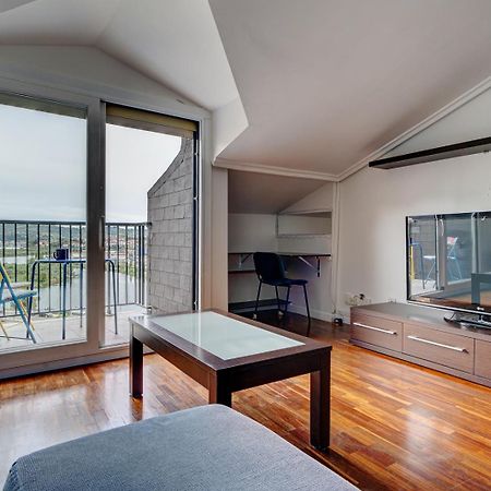 Ferienwohnung Luminoso Atico Con Terraza, Irun, Parking, 4Pax Exterior foto