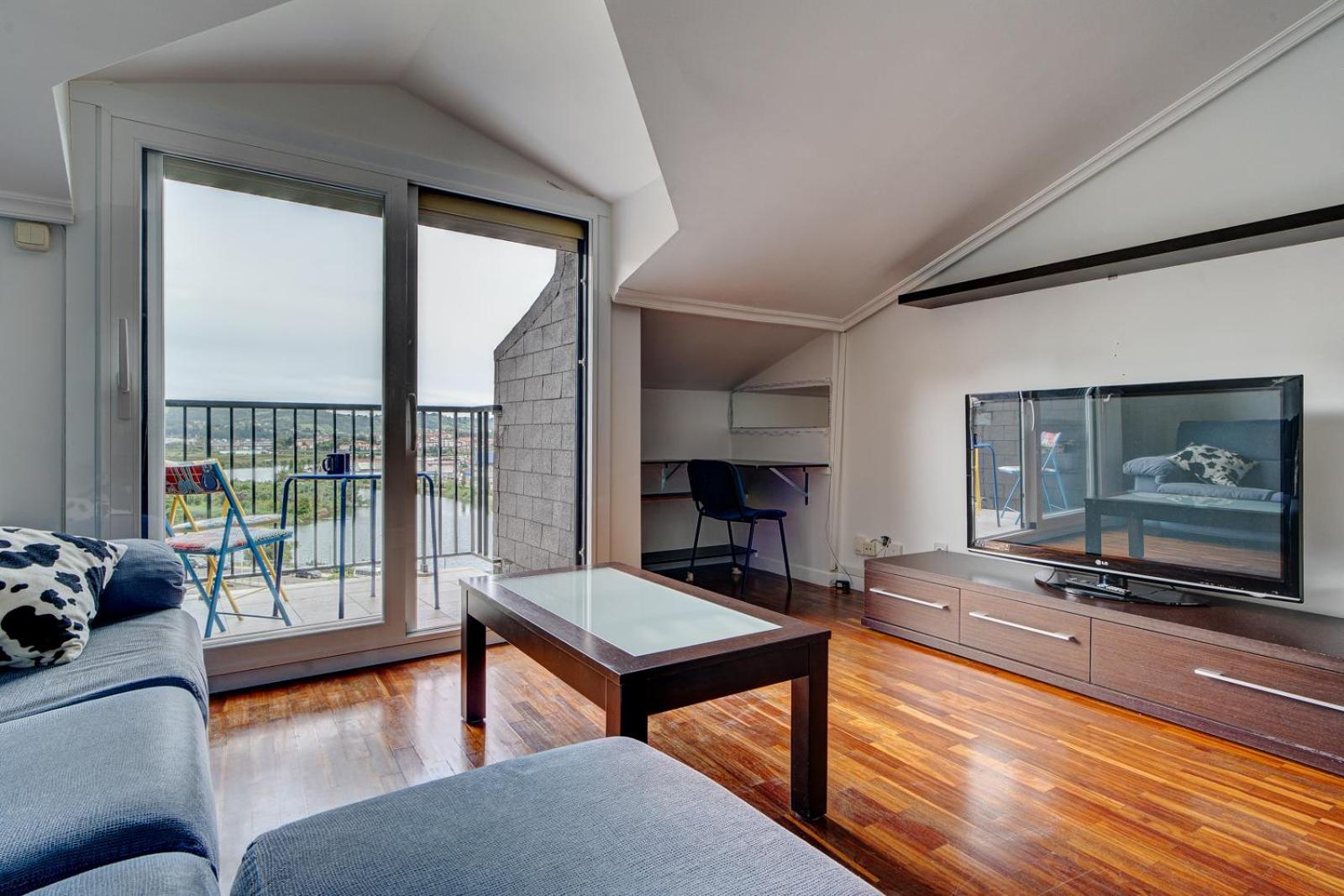 Ferienwohnung Luminoso Atico Con Terraza, Irun, Parking, 4Pax Exterior foto